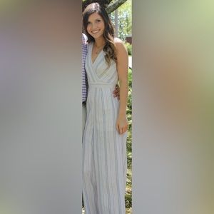 Francesca’s linen jumpsuit size XS